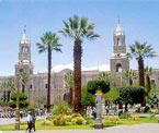 Pérou - Arequipa, plaza de Armas