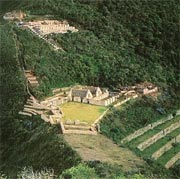 Prou - Vue frontale de Choquequirao