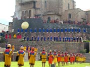 P�rou Tourisme - Manifestation au centre de Cusco