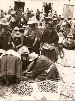au march� de Pisac
