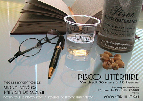 Le Pisco vu par l'art des lettres