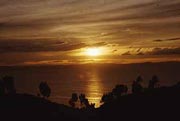 Rico Prou Puno - Le lac Titicaca au crpuscule